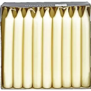 Свечи настольные 175/21 шампанское RUBIN LICHT, 27 шт.