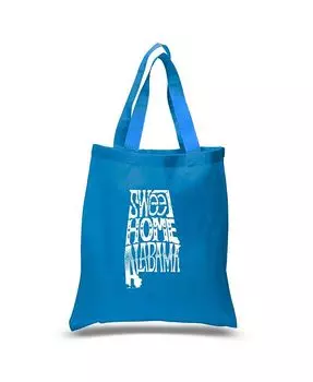 Sweet Home Alabama — маленькая большая сумка Word Art LA Pop Art, синий