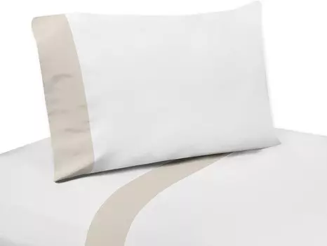 Sweet Jojo Designs Сафари в джунглях Животные Мальчик девочка Малыш Комплект постельного белья для детей Детское одеяло Простыни Коричневый Серо-серый Черно-белый Пол Нейтральный Слон Жираф Приключения в дикой природе Зебра Серенгети, Multicolor