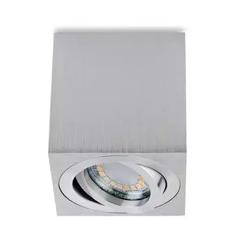 Sweet LED накладной точечный светильник квадратный накладной спот GU10 5W алюминиевые потолочные споты