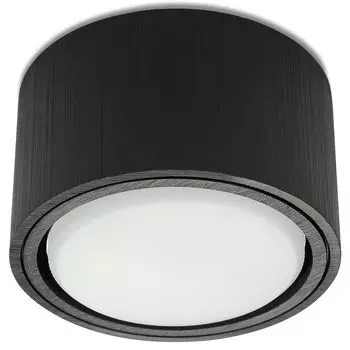 Sweet LED накладной точечный светильник накладной точечный светильник плоский 8 Вт GX53 накладной круглый черный 55 мм нейтральный белый потолочный светильник, потолочный светильник