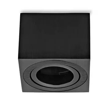Sweet LED накладной точечный светильник плоский квадратный черный алюминиевый потолочный светильник накладной точечный светильник 230 В