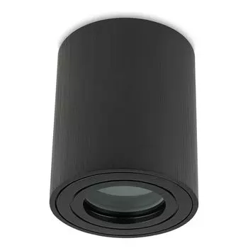 Sweet LED точечный светильник для ванной комнаты GU10 черный алюминий IP44 точечный светильник для поверхностного монтажа 230В