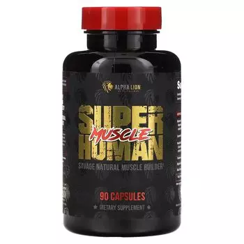 Сверхчеловеческие мышцы, 90 капсул Alpha Lion
