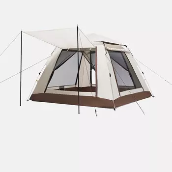 Сверхлегкая автоматическая палатка Pelliot Hiker Qifeng непромокаемая складная 16302704-Белый Слоновой Кости