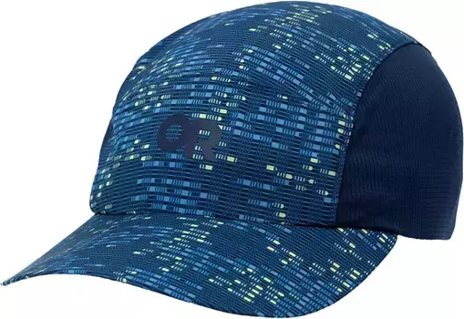 Сверхлегкая кепка Outdoor Research Swift, цвет Dark Navy Digital Stripe