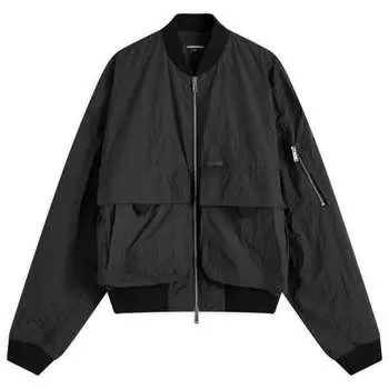 Сверхлегкая куртка-бомбер в стиле 80-х Dsquared2, черный