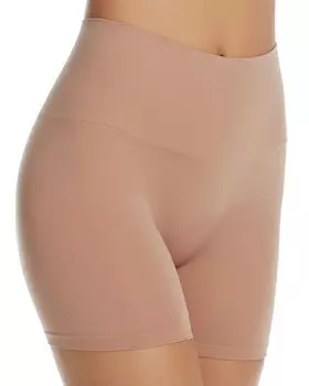 Сверхлегкие бесшовные шорты Yummie, коричневый/бежевый