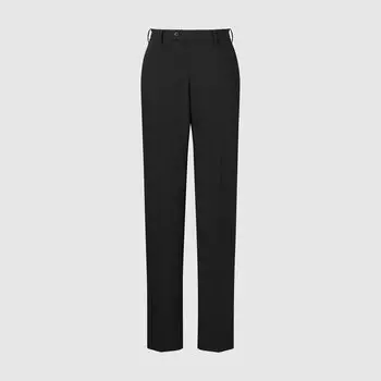 Сверхлегкие шерстяные брюки AirSense (длинные) UNIQLO, черный