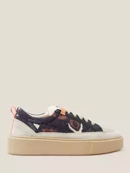 Сверхлегкие замшевые кроссовки White Stuff XL, темно-синий/мульти