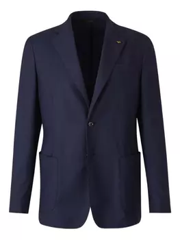 Сверхлегкий кашемировый блейзер Colombo, синий