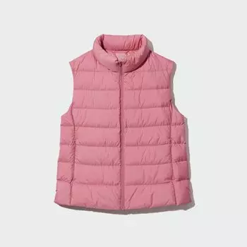 Сверхлегкий пуховик UNIQLO, розовый