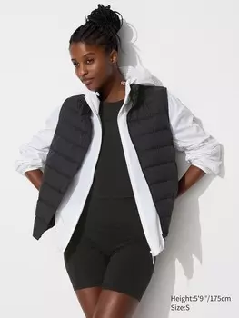 Сверхлегкий пуховый жилет Uniqlo, 09 черный