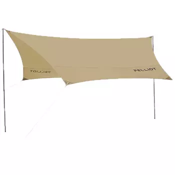 Сверхлегкий шестиугольный навес Pelliot Owl для кемпинга, непромокаемый и солнцезащитный, Butterfly 16202720-хаки