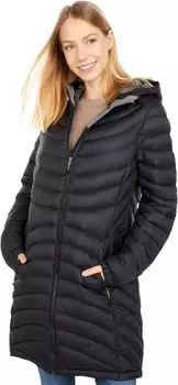 Сверхлегкое пуховое пальто 850 с капюшоном L.L.Bean, черный