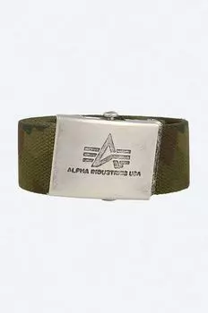 Сверхмощный ремень Alpha Industries, зеленый