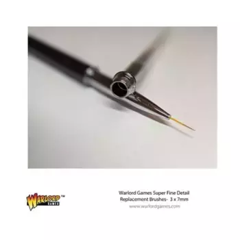 Сверхтонкие кончики кистей 7 мм (3), Warlord Tools
