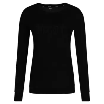 Сверху пижама обычного кроя. Dkny, черный