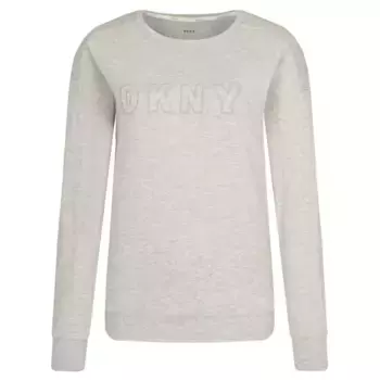 Сверху пижама обычного кроя. Dkny, серый