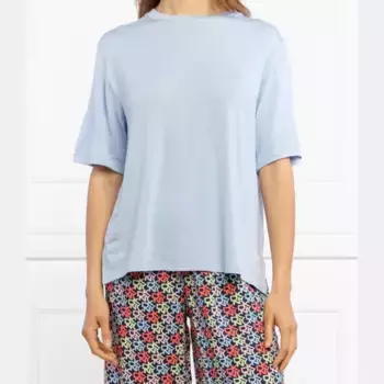 Сверху — пижама свободного кроя. Dkny, синий