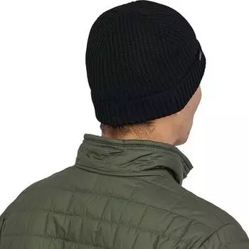 Свернутая шапка Fishermans Patagonia, черный