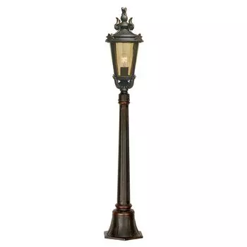Светильник Baltimore Path Light 1xE27 H:117 :22,5 IP44 Elstead Lighting, желтый