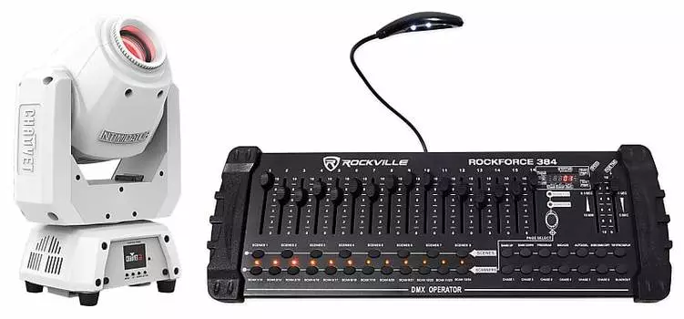 Светильник Chauvet INTIMSPOT260XWHT+ROCKFORCE 384
