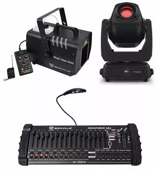 Светильник Chauvet INTIMSPOT475ZX+ROCKHAZE 1000+ROCKFORCE