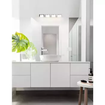 Светильник для ванной комнаты Nova Luce, серебряный