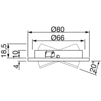 Светильник DOMUS Line, серебряный