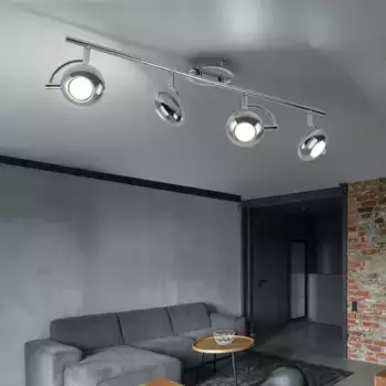 Светильник ESTO, серебряный