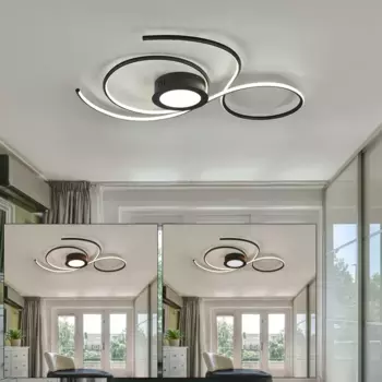 Светильник Etc-shop, черный