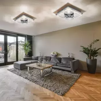 Светильник Etc-shop, серебряный