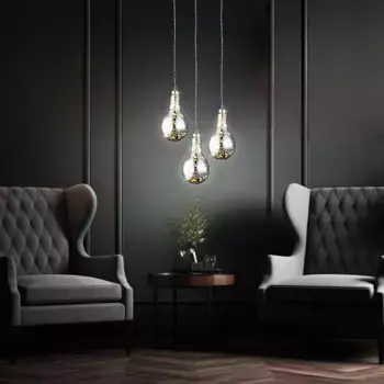 Светильник Globo, серебряный