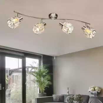 Светильник Globo, серебряный