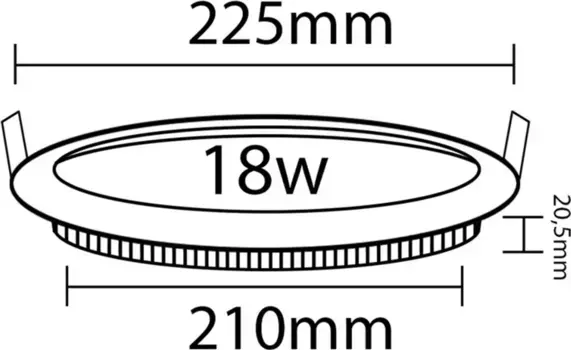 Светильник GTV lighting, черный