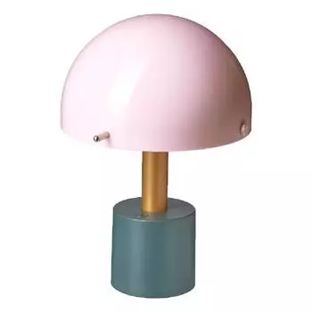 Светильник Ikea Nodmast 26 см, синий/розовый
