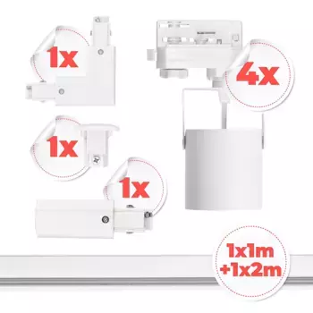 Светильник KOBI, белый