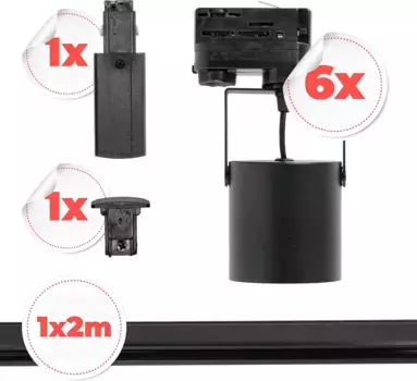 Светильник KOBI, черный