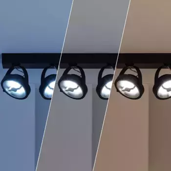 Светильник LEDKIA, черный