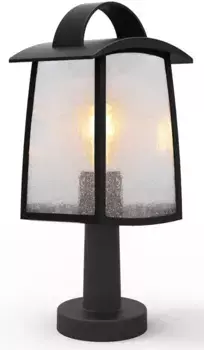 Светильник LUTEC "KELSEY", лампа E27 | без лампочек Высота: 40 см, коричневый