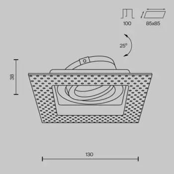 Светильник Maytoni GmbH, белый