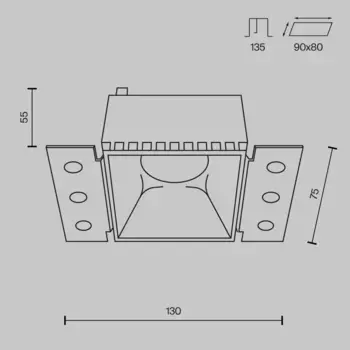 Светильник Maytoni GmbH, черный