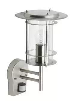 Светильник настенный YORK для наружного освещения 9,5 см, высота 38 см, цвет silberfarben