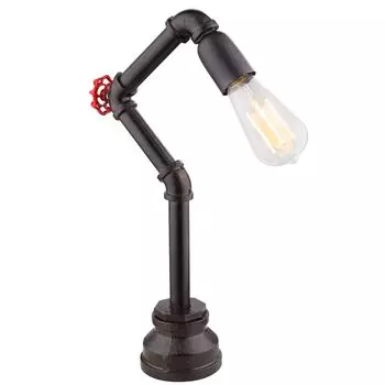 Светильник настольный Globo Lighting BAYUDA металл черный, 1xE27, 43000T