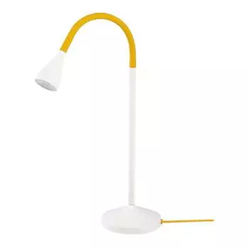 Светильник настольный Ikea Navlinge, белый/желтый