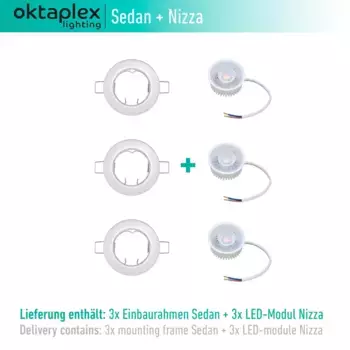 Светильник Oktaplex, белый