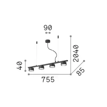 Светильник подвесной IdealLux