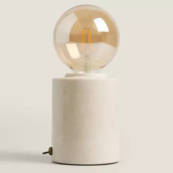 Светильник Zara Home Marble Table, кремовый