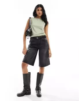 Светлая хаки-майка Weekday Mila